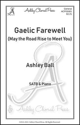 Gaelic Farewell SATB choral sheet music cover